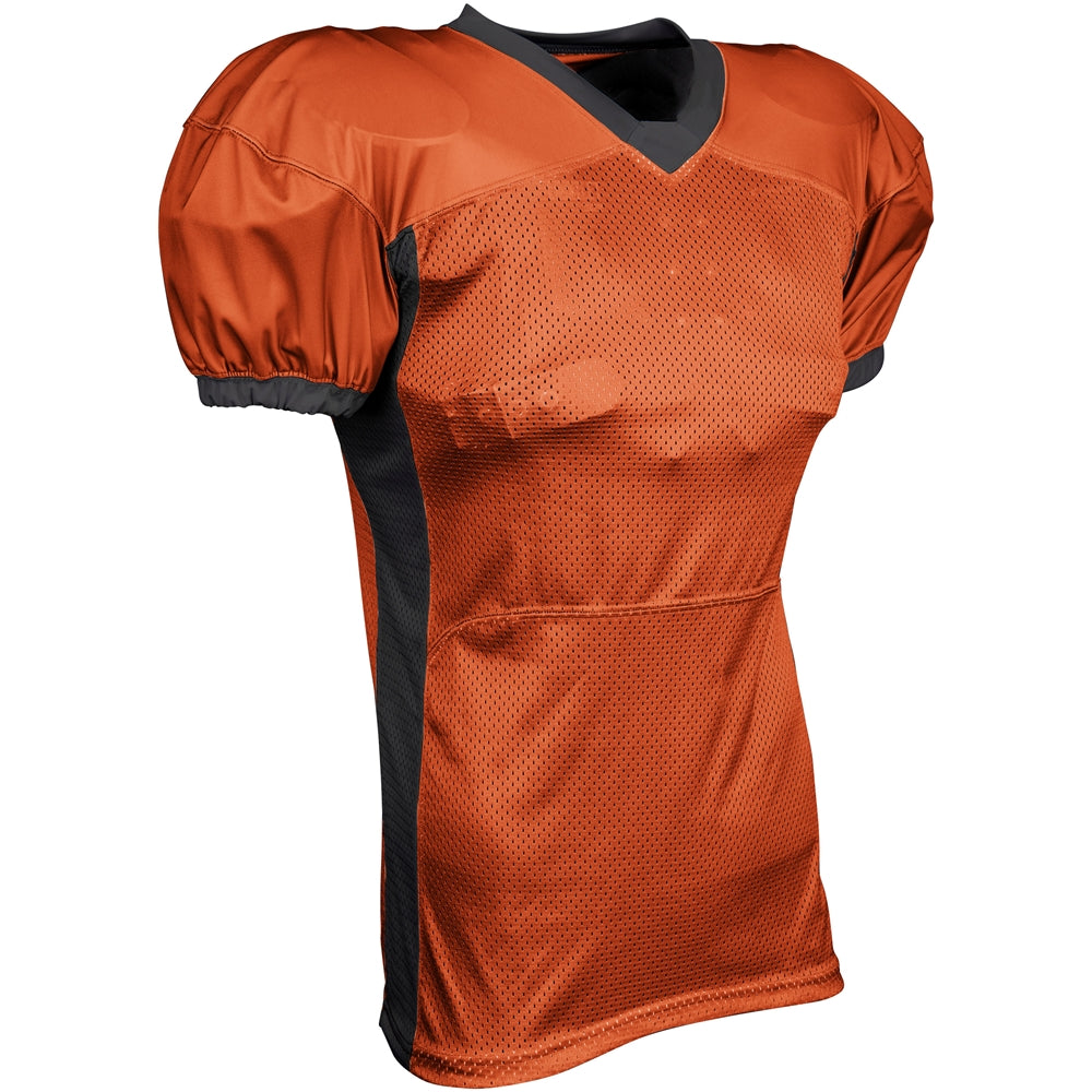 BLITZ Football Jersey - Orange Black - Youth - Medium
