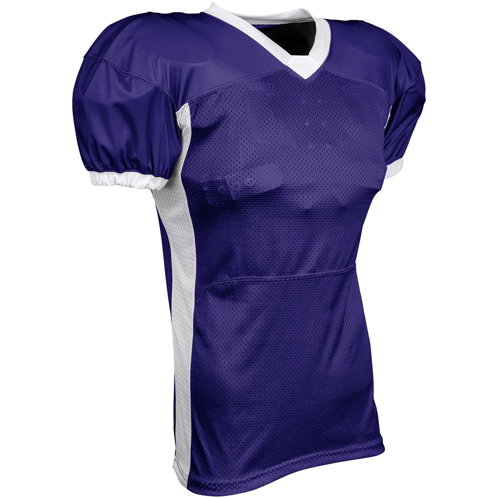 BLITZ Football Jersey - Purple White - Youth - Medium