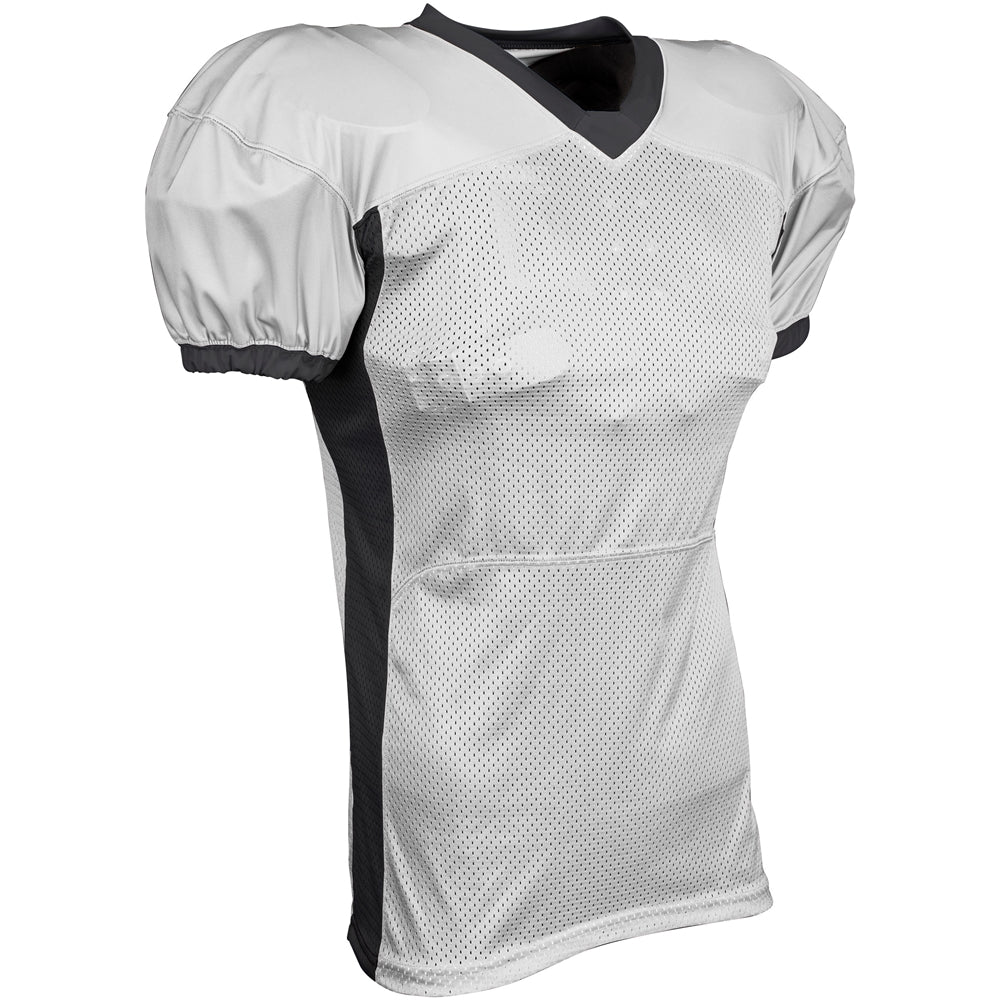 BLITZ Football Jersey - White Black - Youth - Large
