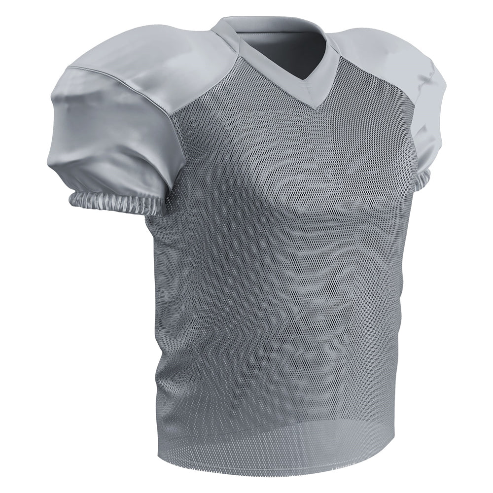 TIME OUT Football Jersey - Silver - Adult - 3XL