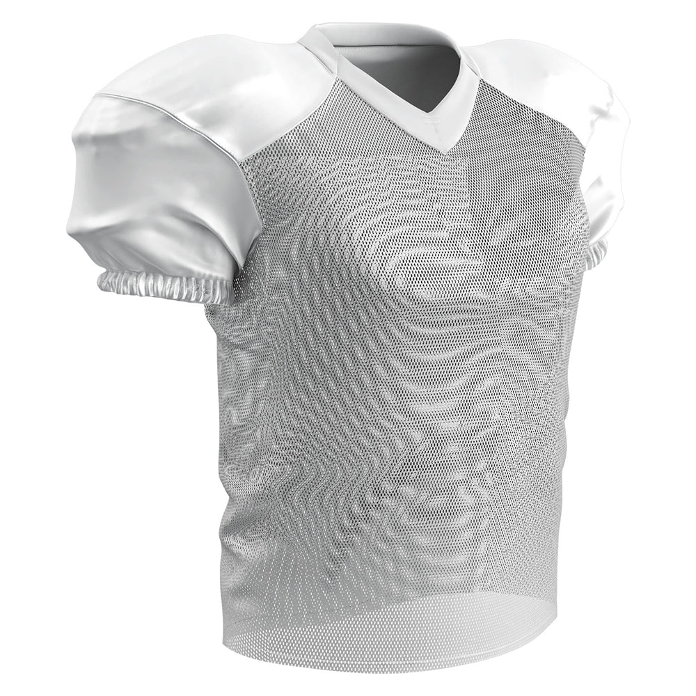 TIME OUT Football Jersey - White - Adult - 3XL