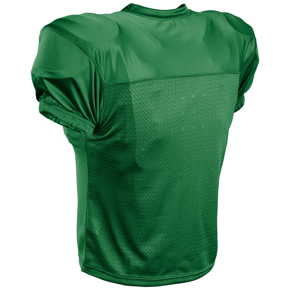 Preseason Practice Football Jersey - Kelly Green - Youth - Large