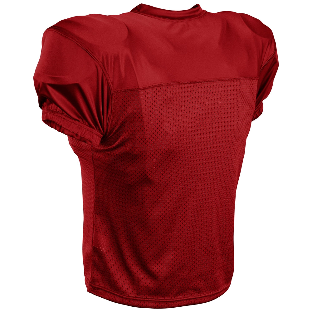 Preseason Practice Football Jersey - Scarlet - Youth - Small