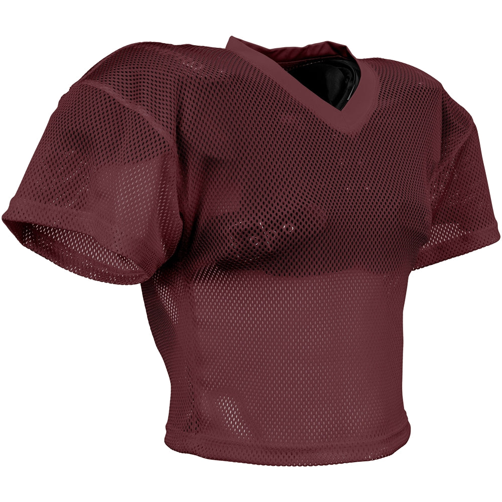 SHUFFLE Football Practice Jersey - Maroon - Youth - Medium