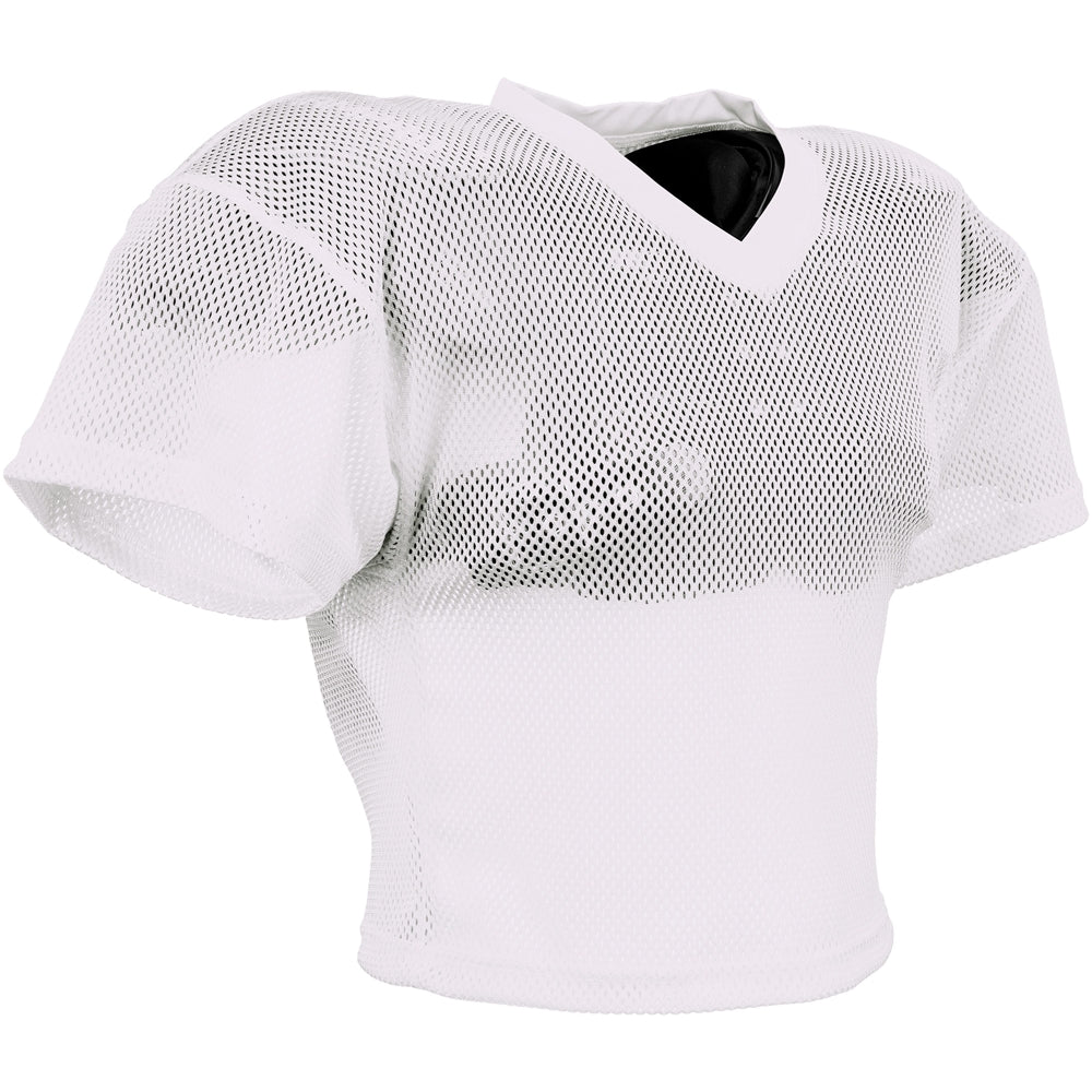 SHUFFLE Football Practice Jersey - White - Youth - Extra-Large
