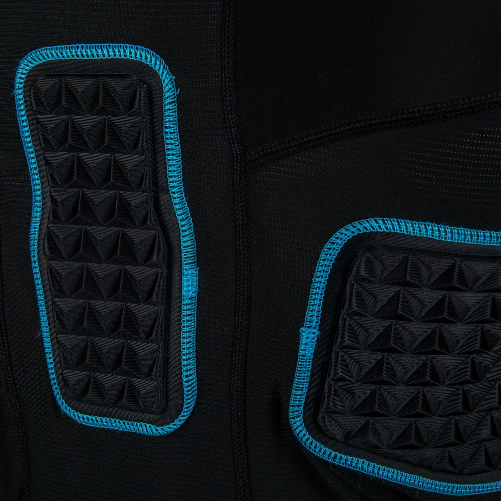 Bull Rush Compression Jersey - Black Optic Blue - Youth - Extra-Small