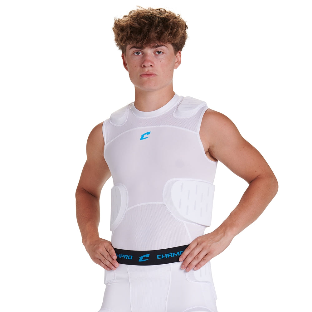 Formation Compression Jersey - White - Youth - Medium