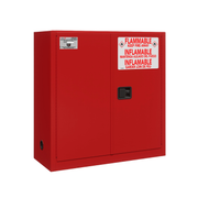 Flammable Safety Cabinet with manual doors (Red)