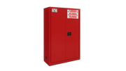 Flammable Safety Cabinet with Manual Closing Doors (Red)