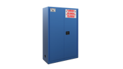 Flammable Safety Cabinet with auto-close doors (Blue)