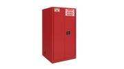 Flammable Safety Cabinet with Manual Closing Doors (Red)