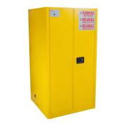 Flammable Safety Cabinet with Manual Closing Doors (Yellow)