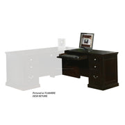 OfficeSource Markle Right Return Desk-Return - Rich Espresso