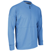 Lineup Fleece Men's 1/4 Zip Crew - Light Blue - Adult - 3XL