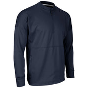 Lineup Fleece Men's 1/4 Zip Crew - Navy - Adult - 4XL