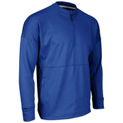 Lineup Fleece Men's 1/4 Zip Crew - Royal - Adult - Extra-Large