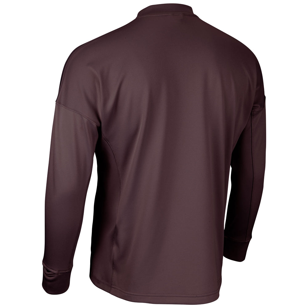 Lineup Fleece Men's 1/4 Zip Crew - Maroon - Adult - Small