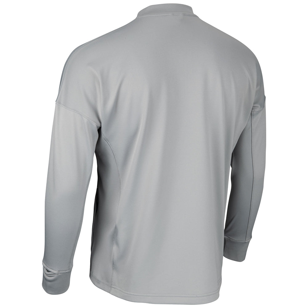 Lineup Fleece Men's 1/4 Zip Crew - Silver - Adult - Small