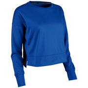 Lineup Fleece Women's Crop Crew - Royal - Womens - Extra-Large