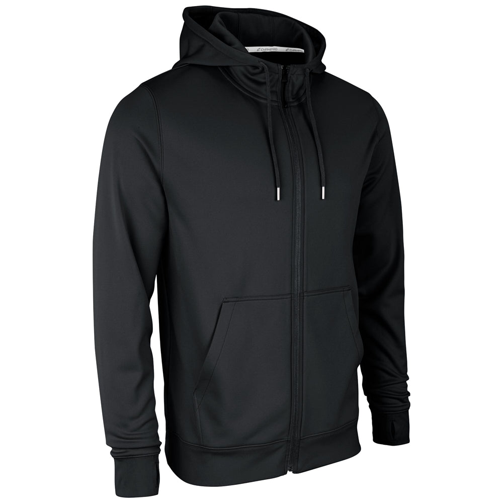 Lineup Fleece Zip Up Hoodie - Black - Adult - 3XL