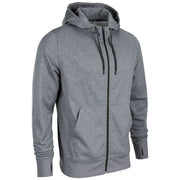 Lineup Fleece Zip Up Hoodie - Heather Grey - Adult - Medium