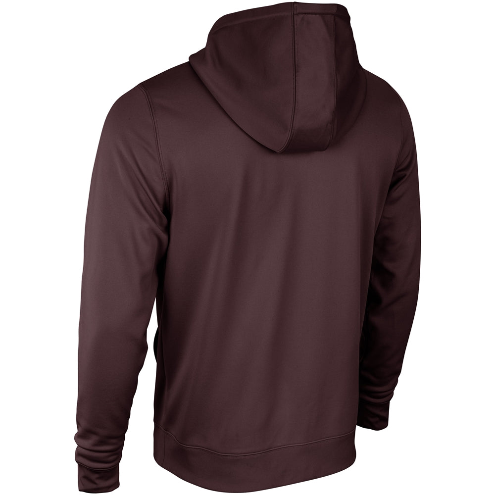 Lineup Fleece Zip Up Hoodie - Maroon - Adult - Medium