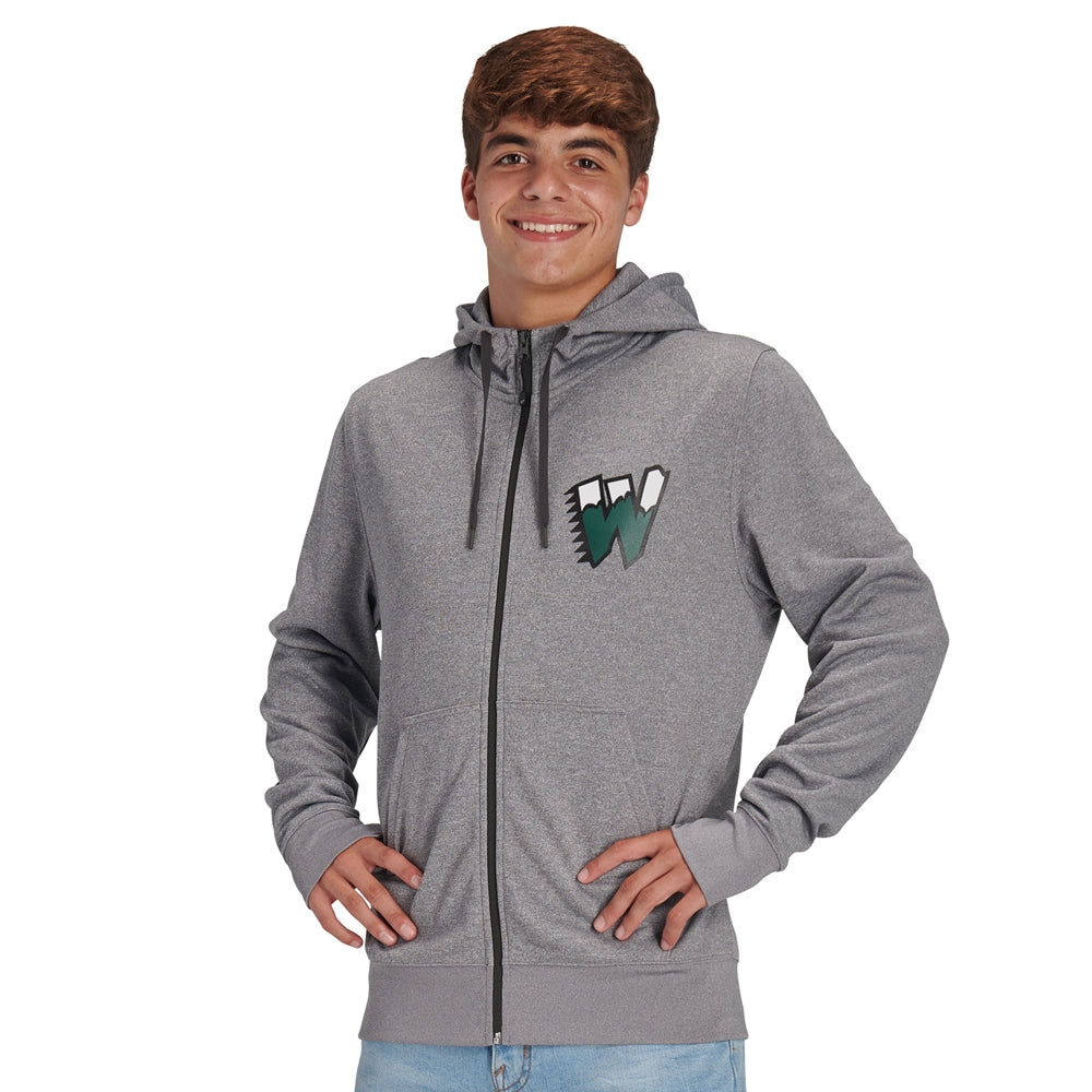 Lineup Fleece Zip Up Hoodie - Navy - Youth - Extra-Large
