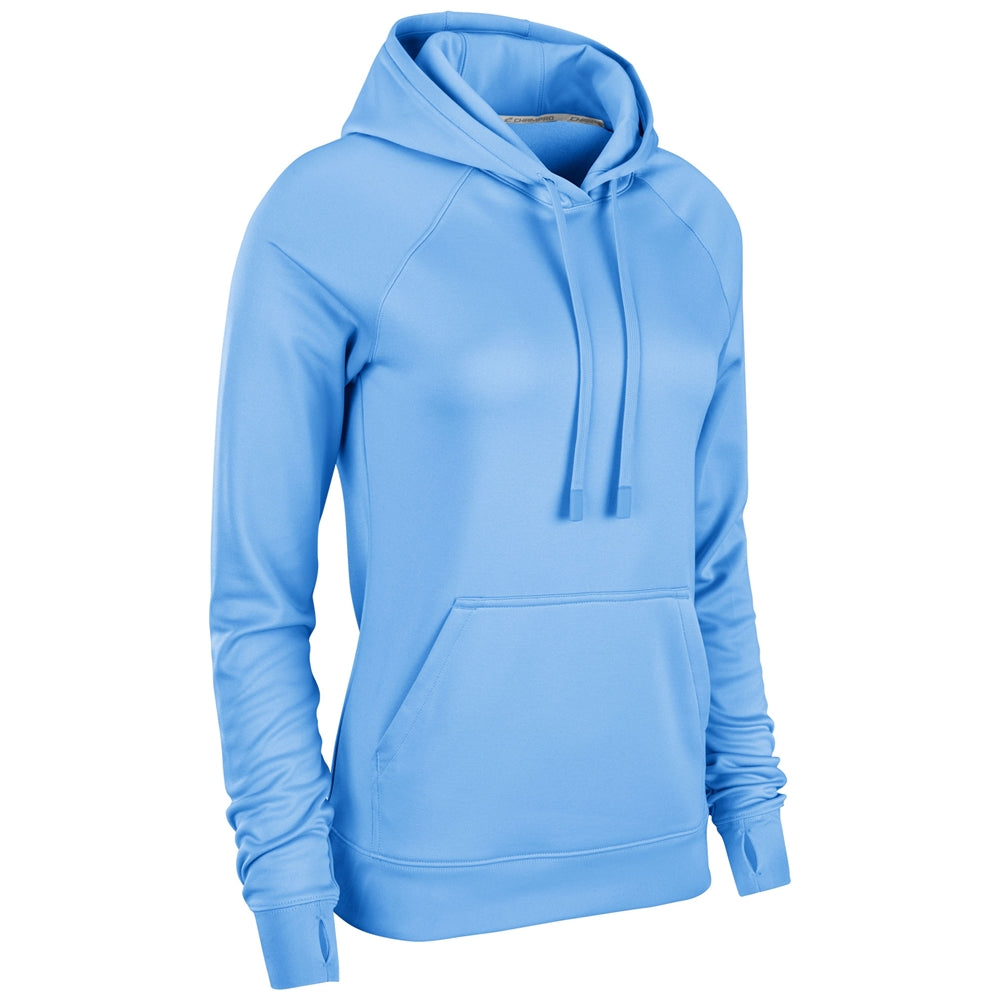 Lineup Fleece Hoodie - Light Blue - Womens - Extra-Small