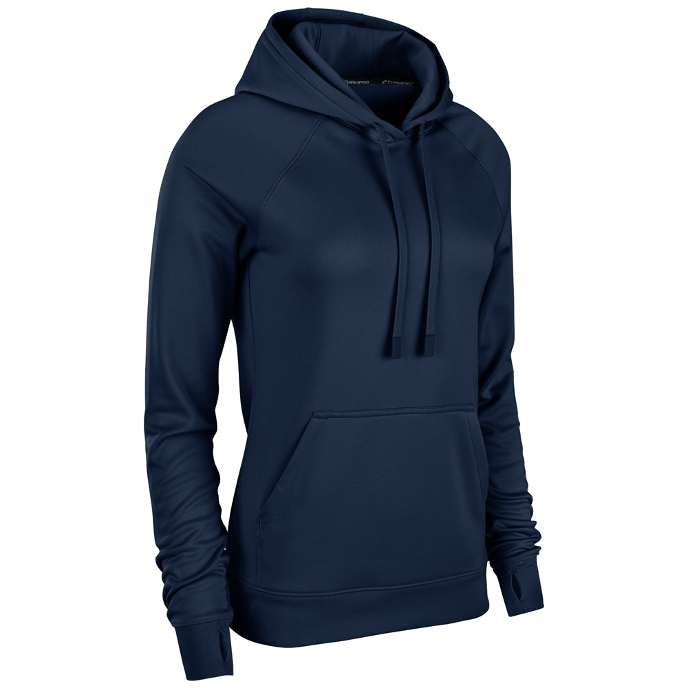 Lineup Fleece Hoodie - Navy - Womens - XXLarge