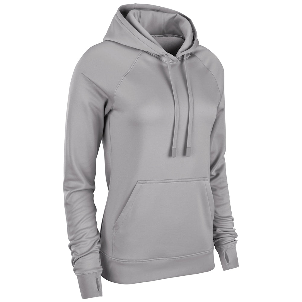 Lineup Fleece Hoodie - Silver - Womens - 3XL