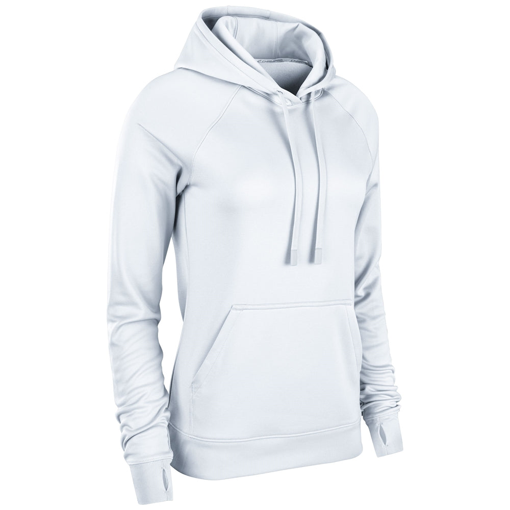 Lineup Fleece Hoodie - White - Womens - Extra-Small