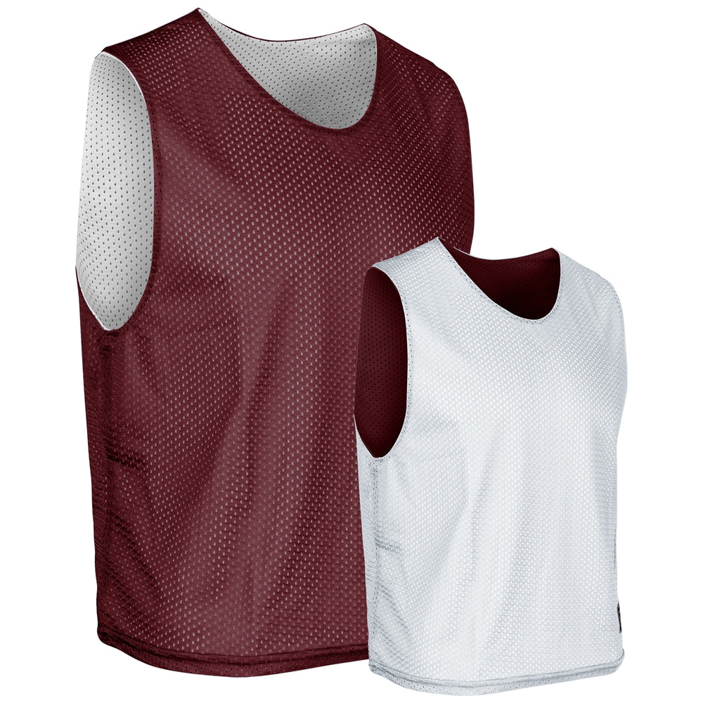 STICK Lacrosse Jersey - Maroon White - Adult - Medium