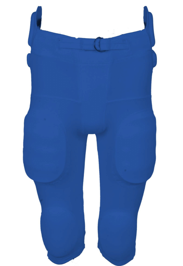 Integrated Lycra Football Pants-Adult-M - Royal Blue