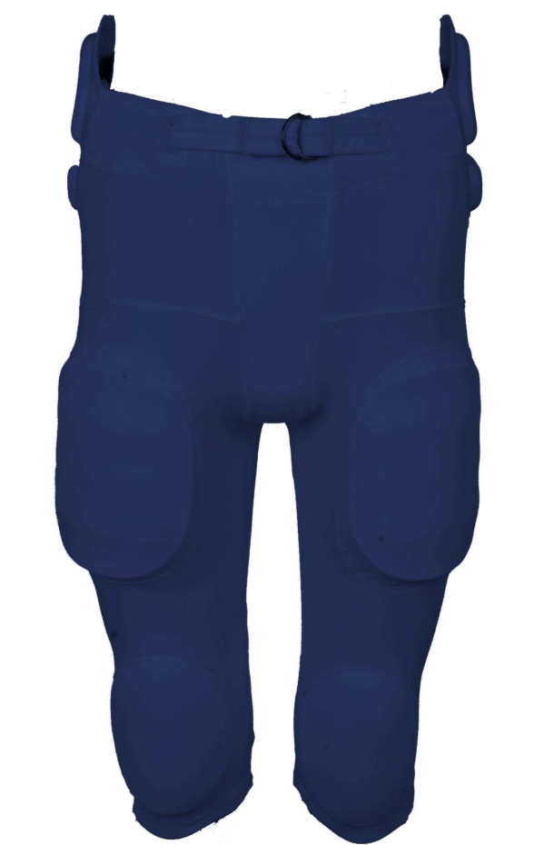 Integrated Lycra Football Pants-Adult-M - Navy