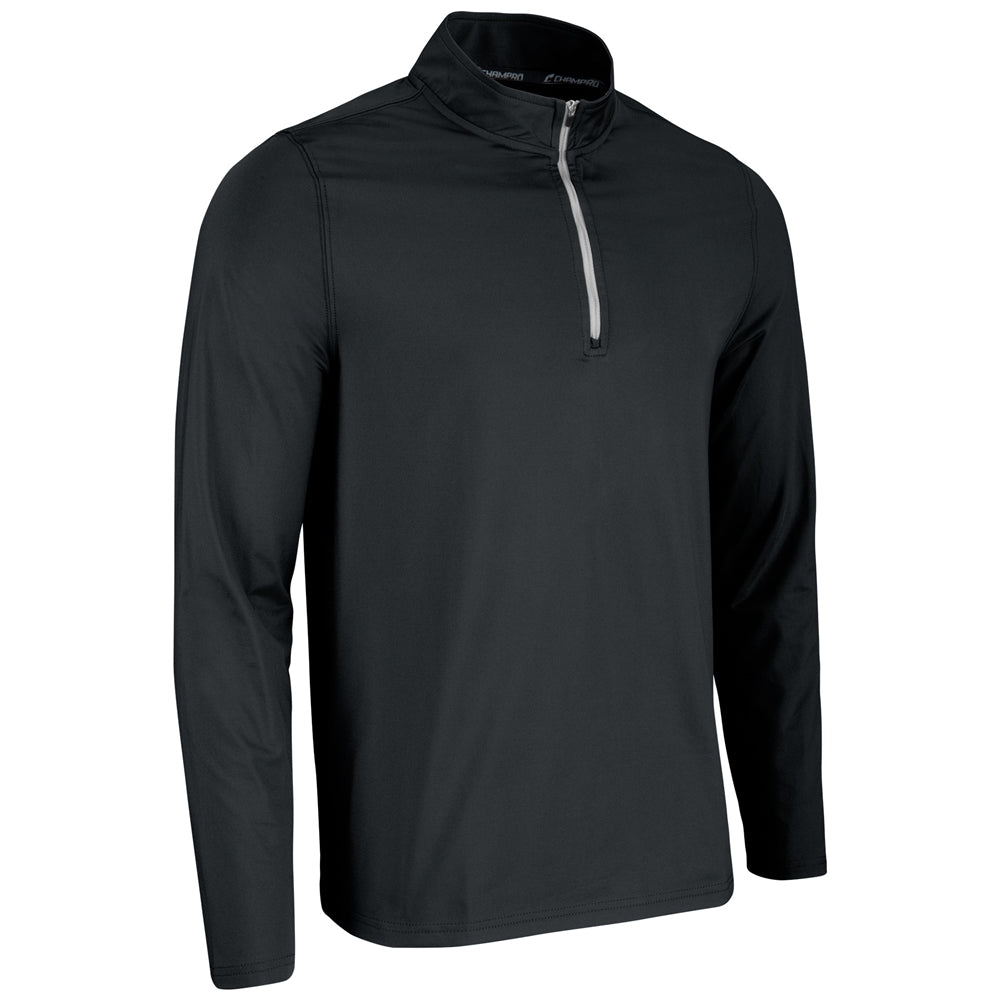 Performance 1/4 Zip - Black - Youth - Large