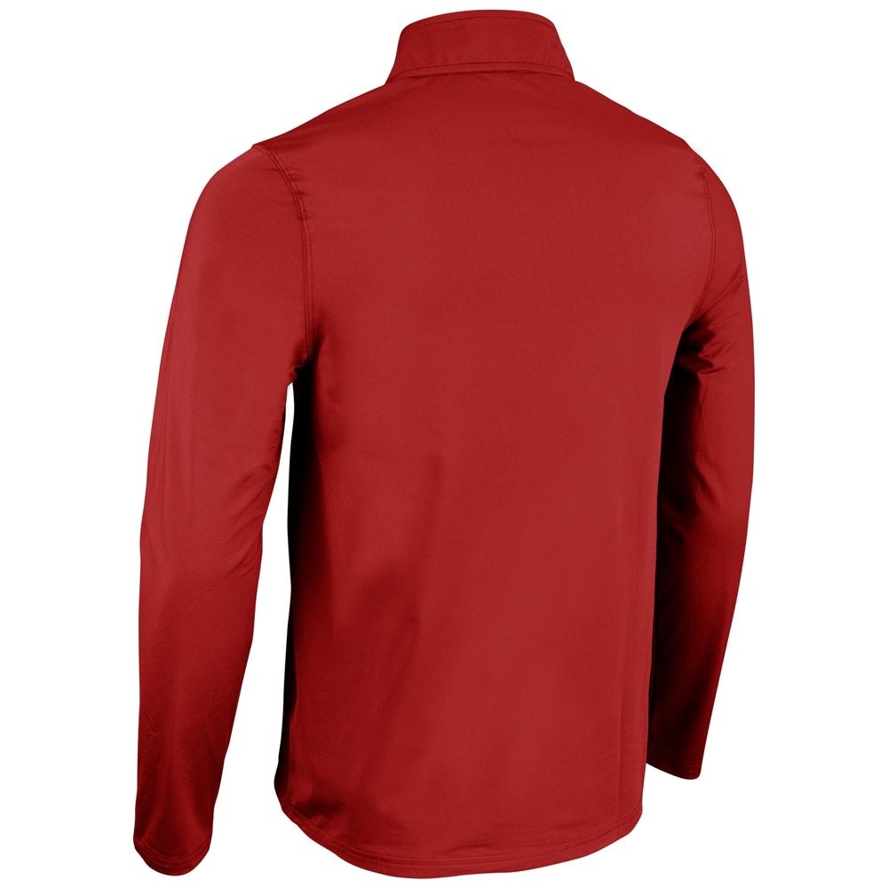 Performance 1/4 Zip - Scarlet - Adult - XXLarge