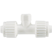 Flair-it 1/2 In. PEX x 1/2 In. PEX x 1/8 In. FPT Schedule 40 PVC Tee