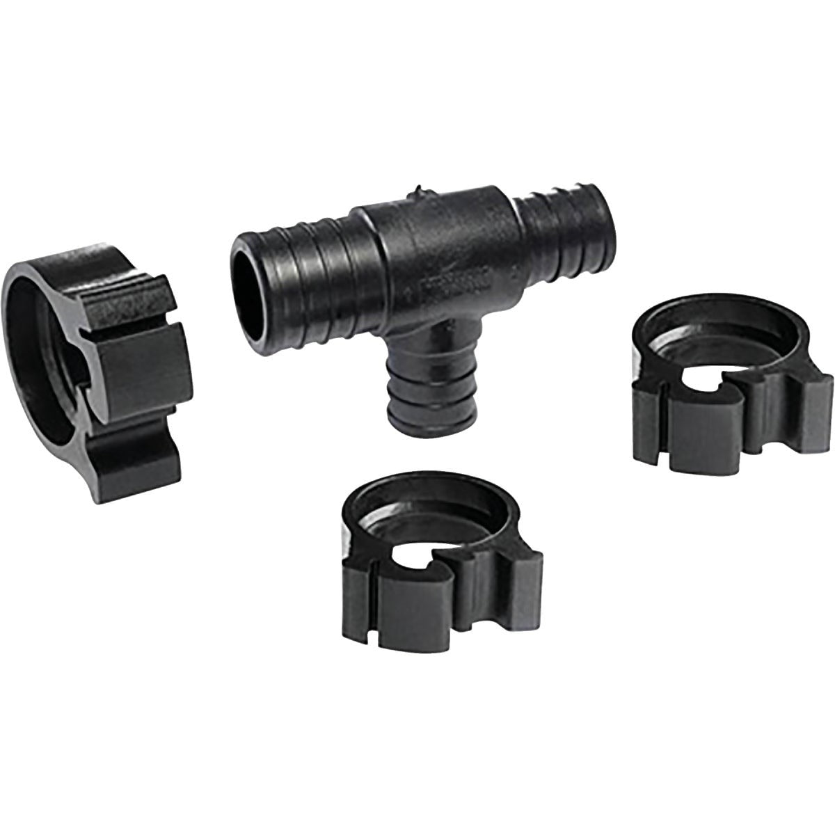 Flair-It 1 PEXLock In. x 3/4 In. x 3/4 In. Plastic Reducing PEX Tee