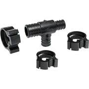 Flair-It 1 PEXLock In. x 3/4 In. x 3/4 In. Plastic Reducing PEX Tee