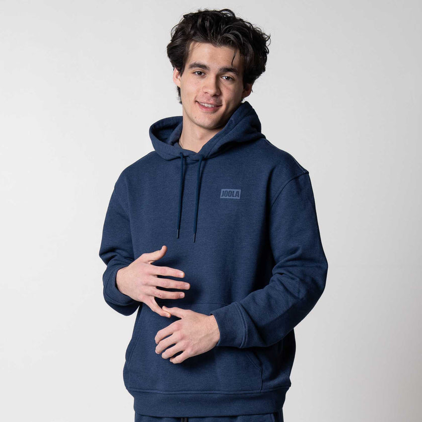 Unisex Fleece Hoodie (Navy Heather) - XS