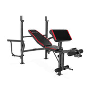 CAP STRENGTH STANDARD BENCH WITH BUTTERFLY AND PREACHER CURL