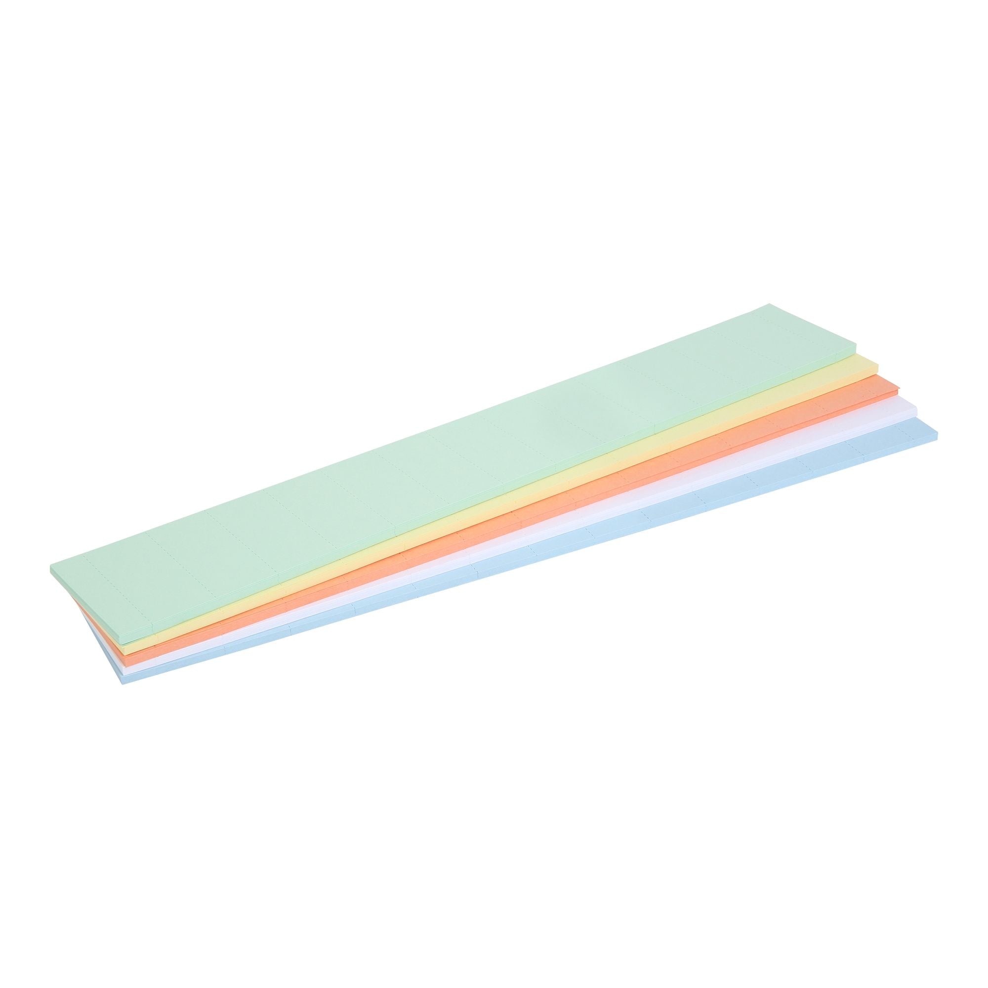 MasterVision , Accessory, Data Card Replacements, 3x 1 3/4 WHITE, 500 Ct.