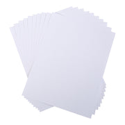 MasterVision , Accessory, Data Card Replacement Sheet 8.5x 11 Perforated every 1", White, 10 sheets