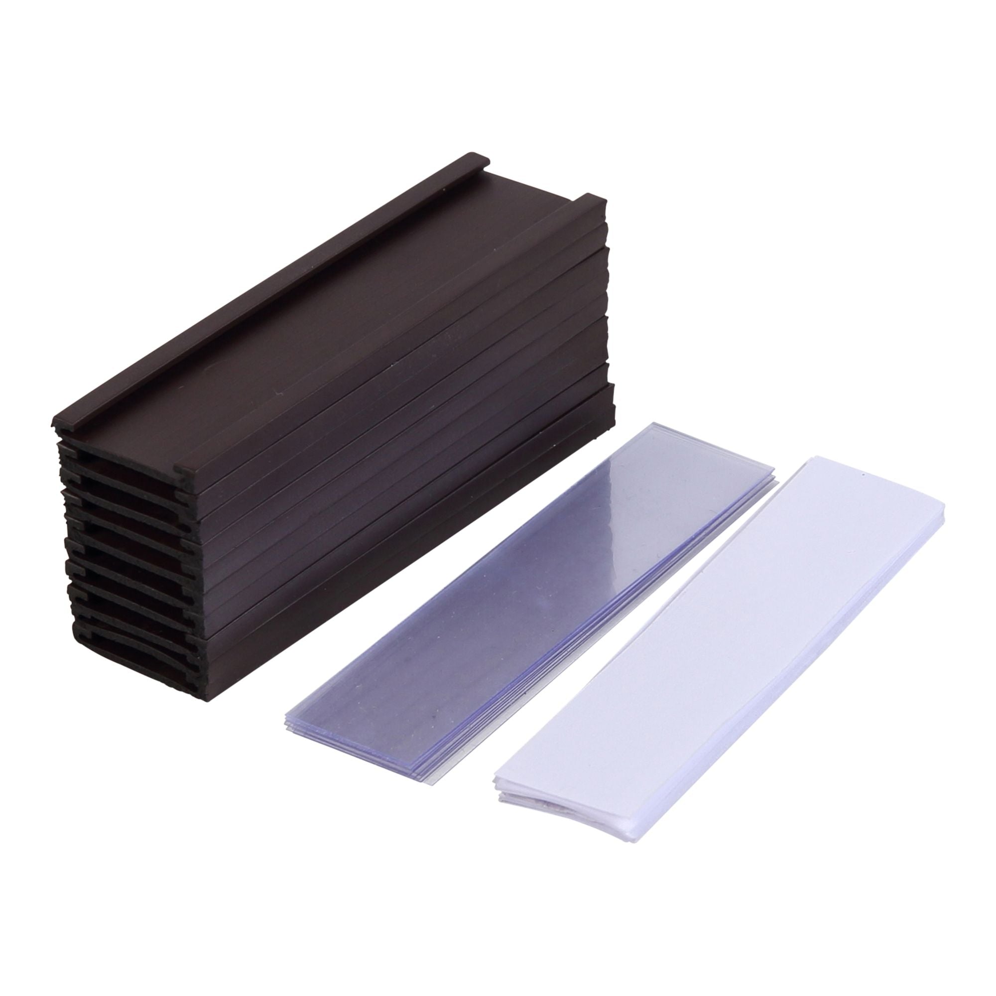 MasterVision , Accessory, Deluxe Data Cards, 3/4"x2-3/4", Magnetic with inserts 10 ct