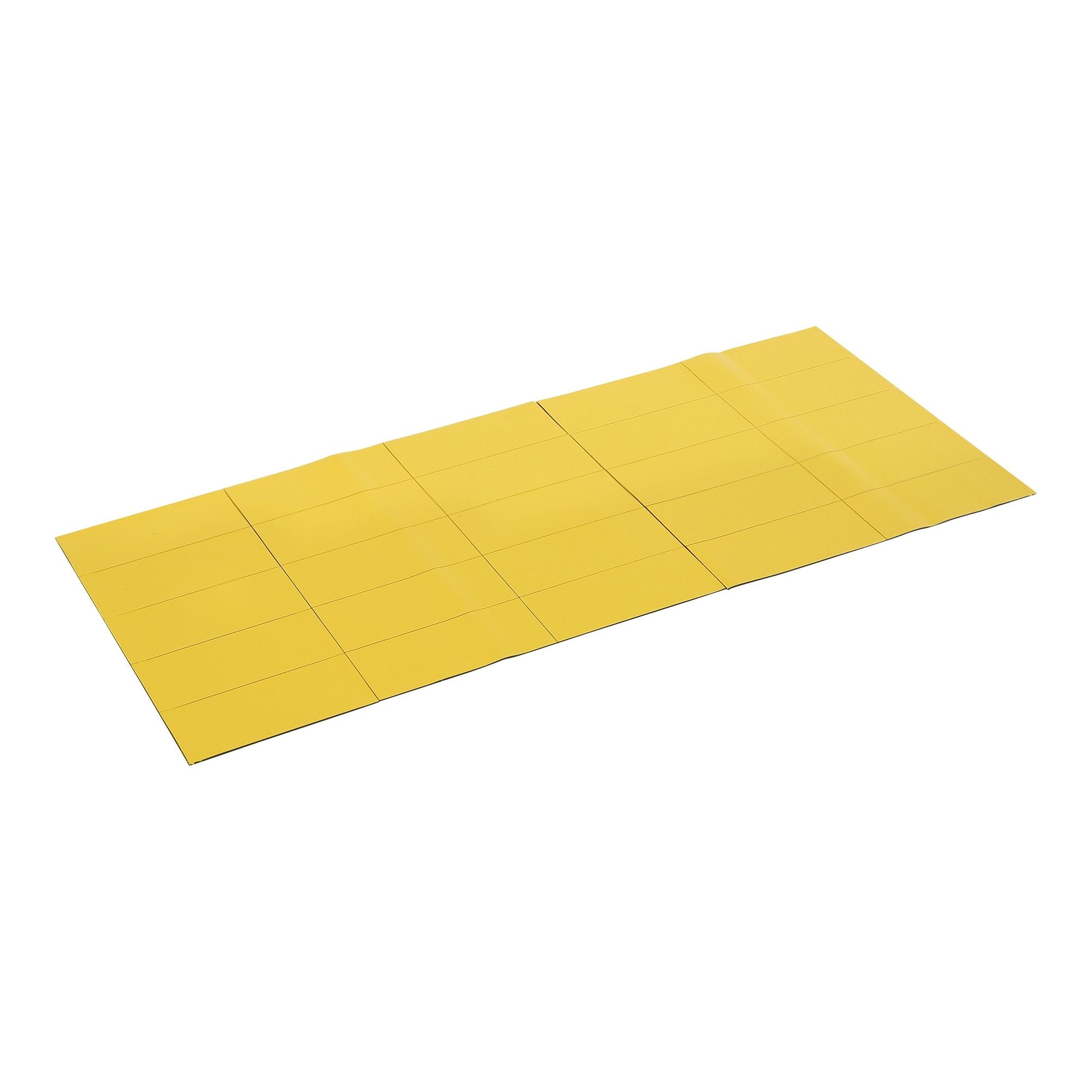 MasterVision Magnetic Write-on wipe-off Tape Strips 7/8"x 2" Yellow 25 pc.