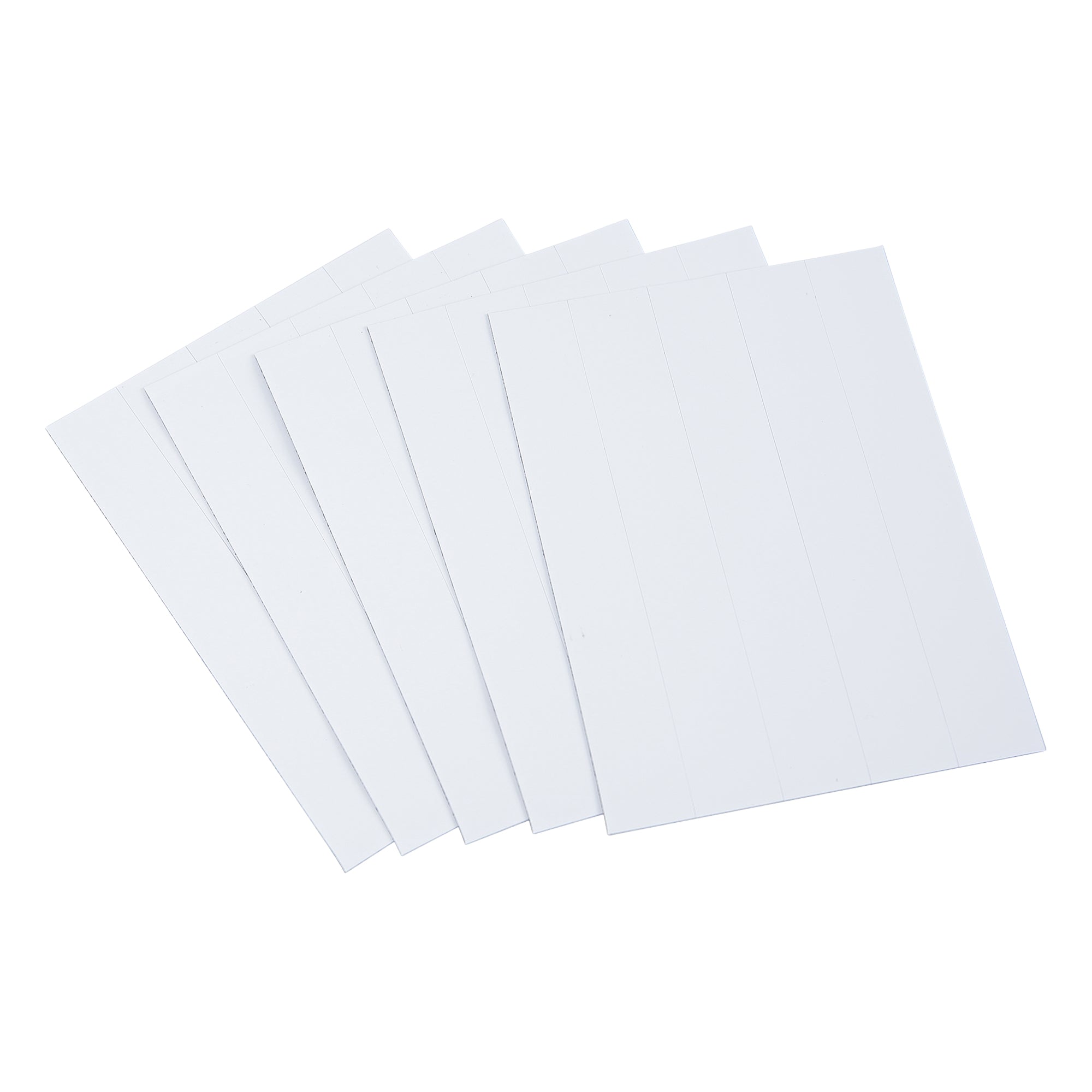 MasterVision Magnetic Write-on wipe-off Tape Strips 7/8"x 6" White 25 pc.