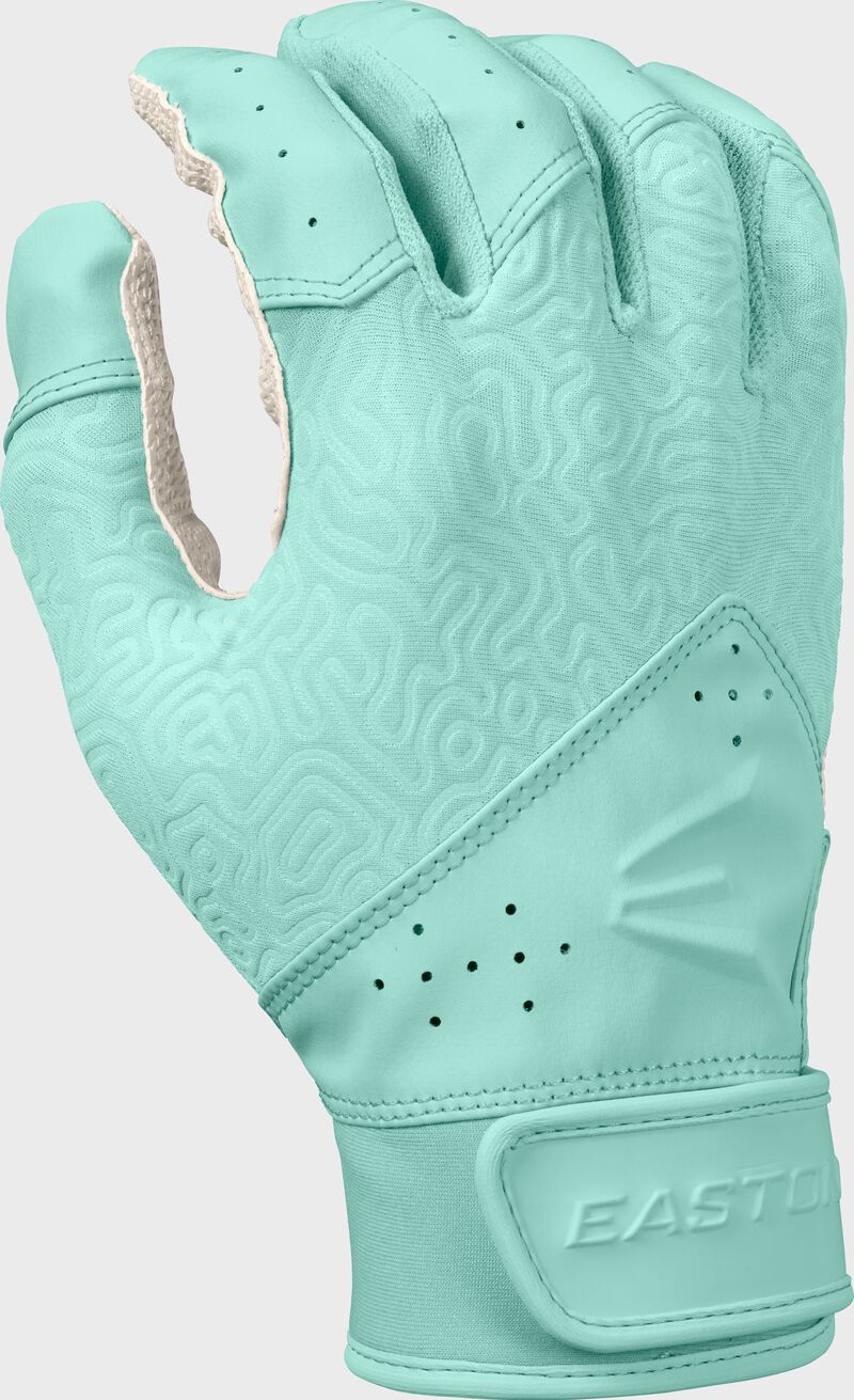 Easton Fundamental 2.0 Fastpitch Softball Batting Gloves - Medium - White/Mint
