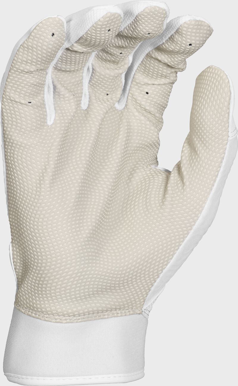 Easton Fundamental 2.0 Fastpitch Softball Batting Gloves - Large - White/White