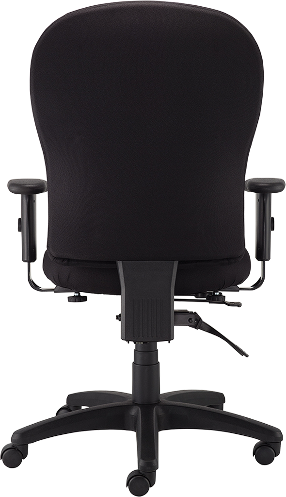 4X4 XL Office Chair - Black Fabric