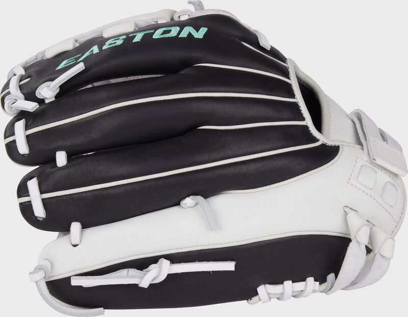 Easton Fundamental Fastpitch Series 12-Inch Softball Glove - Left Hand Thrower - Black/White